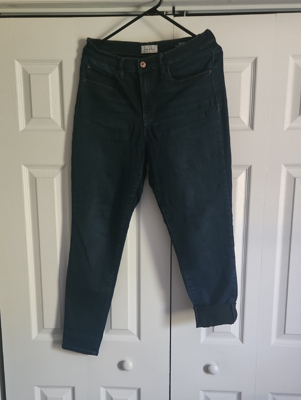 Nicole Miller Dark Blue Skinny Jeans